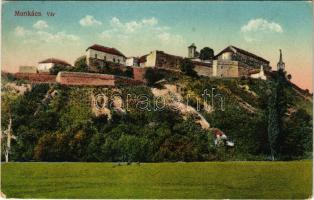 1916 Munkács, Mukacheve, Mukacevo; vár. Vasúti levelezőlapárusítás 2. 1915. / castle (EK)