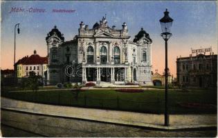 Ostrava, Moravská Ostrava, Mährisch Ostrau; Stadttheater / theatre