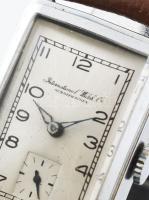 IWC Schaffhausen kézi felhúzós karóra C87-es szerkezet. Jelzett, számlap, jelzett szerkezet, működő ...