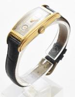 Gruen kézi felhúzós férfi karóra cca 1930. Jelzett, számlap, működő, jó állapotban, eredeti bakelit ...