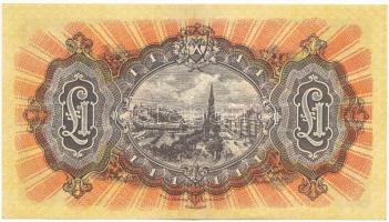 Skócia 1956. 1P "National Bank of Scotland" T:XF,VF kis folt
Scotland 1956. 1 Pound "...