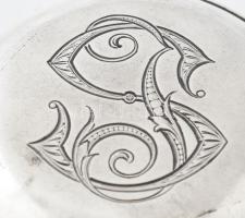 Lemania cronographos (Kronogárfos) zsebóra 19 leniás szerkezettel. Gazdagon díszített szerkezet, ezü...