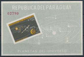 Naprendszer vágott blokk, Solar system imperforate block