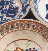 3 darab tál. Homoróddaróc, Székelykeresztúr, Erdély, 19 sz. második fele, sérülésekkel, egyik repedt...