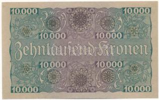 Ausztria 1924. 10.000K "1005 277297" T:UNC
Austria 1924. 10.000 Kronen "1005 277297&...