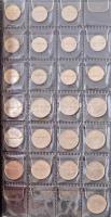 67db, többnyire holland és szlovák érmetétel 3db használt, de jó állapotú berakóban (összesen 208 fé...
