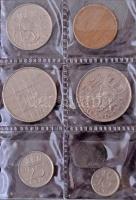67db, többnyire holland és szlovák érmetétel 3db használt, de jó állapotú berakóban (összesen 208 fé...