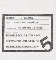 ifj. Szunyoghy András (?- ): The Fox and the Pickle 5. (A róka és az uborka, meseillusztráció). Nyom...