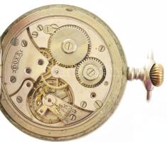Doxa zsebóra fém tokkal, jó számlappal, nem működik d: 50 mm