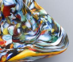 Muranoi hamutál. Anyagában színezett hibátlan 13 cm