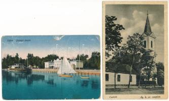 21 db RÉGI történelmi magyar város képeslap vegyes minőségben / 21 pre-1945 historical Hungarian tow...