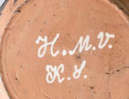 Tál. 20. sz. eleje, Hódmezővásárhely, sérült, d: 21 cm