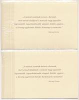 2000. 2000Ft "Millennium" bontatlan díszcsomagolásban (2x) sorszámkövetők T:UNC Adamo F56A