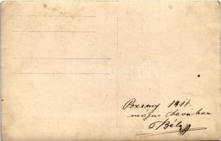 1916 Pozsony, Pressburg, Bratislava; osztrák-magyar katonák a Duna parton májusban / K.u.k. military...