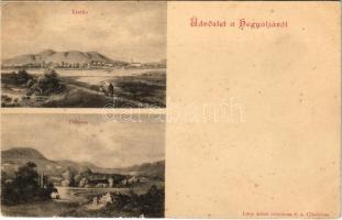 1900 Tokaj-Hegyalja, Liszka (Olaszliszka), Tolcsva. Lövy Adolf kiadása (EK)