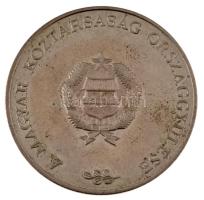 ~1989. "A Magyar Köztársaság Országgyűlése / Parlament- Budapest" fém emlékérem tokban (40...