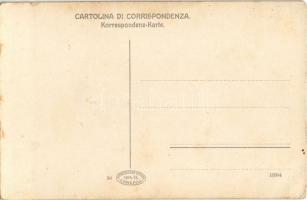 Der tägliche Gang. K.u.K. Kriegsmarine Matrosenhumor / Austro-Hungarian mariner humour art postcard....