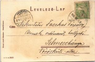 1906 Tata, Tata-Tóváros; Esterházy szálloda. Nobel Adolf kiadása (r)