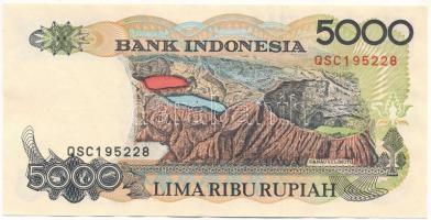 Indonézia 1997. 5000R T:VF,F szép papír
Indonesia 1997. 5000 Rupiah C:VF,F fine paper
Krause P#130