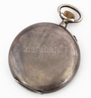 A. Lange & Söhne Glashütte zsebóra, ezüst (Ag) tokos, másodpercmutatós, szép számlappal (a mutat...