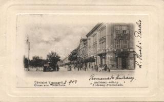 Versec Andrássy-promenade