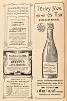 A Budapesti Ujságírók Egyesülete almanachja 1907. Szerk. Cziklay Lajos és Szatmári Mór. Bp., 1907, K...