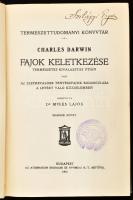 Charles Darwin: Fajok keletkezése. I-II. köt. Fajok keletkezése természetes kiválasztás útján vagy a...