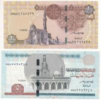 Egyiptom 2017. 1P + 2021. 5P T:XF-F szép papír
Egypt 2017. 1 Pound + 2021. 5 Pounds C:XF-F fine pap...