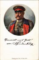 Paul von Hindenburg. Hauptquartier Ost, 18. März 1915. Wohlfahrts-Karte s: Art. Fischer