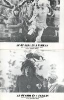 cca 1976 ,,Az öt gida és a farkas" című román - szovjet - francia zenés mesefilm jelenetei és s...