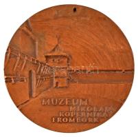 Lengyelország DN "Kopernikusz Múzeum, Frombork" kétoldalas bronz emlékérem (69mm) T:XF fel...