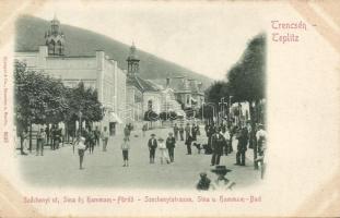 Trencsénteplic with jewish bath