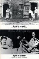 cca 1962 ,,A profi és az amatőr" című NDK film jelenetei és szereplői, 6 db produkciós filmfotó...