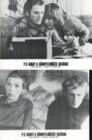 cca 1979 ,,P.S. avagy a könnyelműség határai" című NDK film jelenetei és szereplői, 6 db produk...