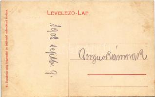 Dunakeszi-Alag, lóverseny tér és Alagi templom (Nepomuki Szent János kápolna). Art Nouveau, floral (...