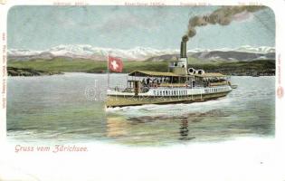 SS Waedensweil by Zürichsee