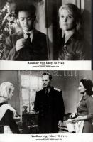 cca 1978 ,,Amikor egy lány 15 éves" című szovjet film jelenetei és szereplői, 4 db vintage prod...