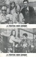 cca 1979 ,,A péntek nem ünnep" című csehszlovák filmvígjáték jelenetei és szereplői, 5 db produ...