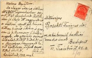 1942 Szentgotthárd, Széll Kálmán tér, Sonnewald Mór és L. Hugó üzlete (fl)