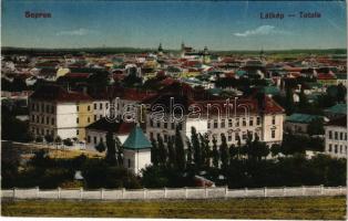 1917 Sopron, látkép. Blum Náthán és fia kiadása (EK)