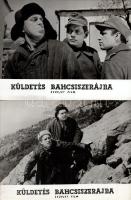 cca 1960 ,,Küldetés Bahcsiszerájba" című szovjet film jelenetei és szereplői, 13 db vintage pro...