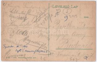 1918 Iglófüred, Bad Zipser Neudorf, Spisská Nová Ves Kupele, Novovesské Kúpele; Tulipán ház és vendé...