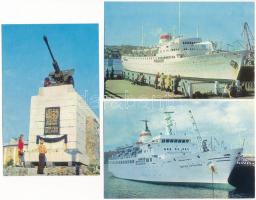 1977 Murmanszk modern képeslap sorozat 16 lap