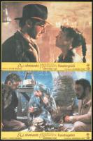 cca 1981 ,,Az elveszett frigyláda fosztogatói" című amerikai film jelenetei és szereplői, 5 db ...