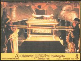 cca 1981 ,,Az elveszett frigyláda fosztogatói" című amerikai film jelenetei és szereplői, 5 db ...