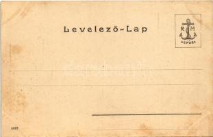 Pécs, vasútállomás. Fischer Ferenc kiadása (ázott / wet damage)