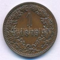 Ausztria 1879. 1kr Cu T:AU,XF patina Austria 1879. 1 Kreuzer Cu C:AU,XF patina Krause KM#2186