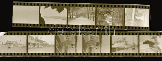 cca 1940 és 1979 között készült felvételek sokféle témáról (Balaton, hajók, vállalati ünnepség, metr...