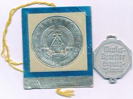 Norvégia DN "Ullr - Télisportolók védőszentje" Al jelvény (33x41mm) + NDK DN "Lipcsei...