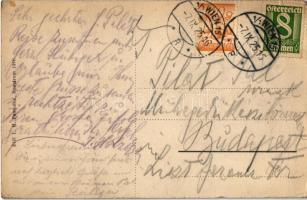 1925 Komárom, Komárnó; Ipartestület / Gewerbeverein / Craftsmen Association (fa)